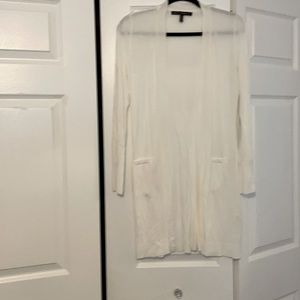 White duster from WHBM size xs